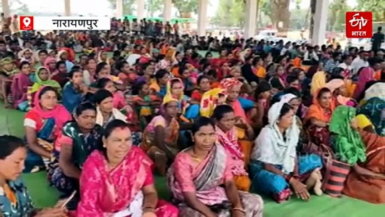 नारायणपुर धर्मांतरण मुद्दा: सर्व समाज और जनजातीय समाज का बड़ा प्रदर्शन, ग्रामीण क्षेत्रों में प्रार्थना सभाओं पर जताई आपत्ति
