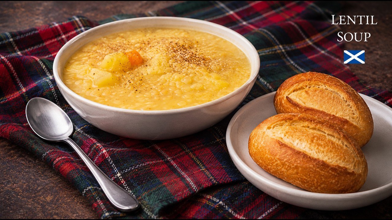 Traditional Potato & Lentil soup | Easy Scottish Recipe