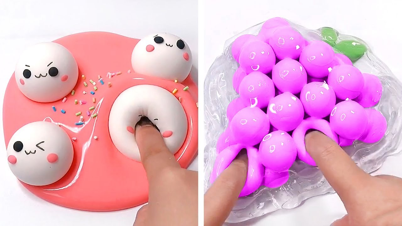 30 Minutes of Oddly Satisfying Slime ASMR - Relaxing When Stressed Or Sleepy