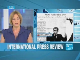 Sarkozy's speech seduced Israelis