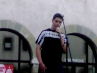 concert de beatbox à la place du marché à thonon