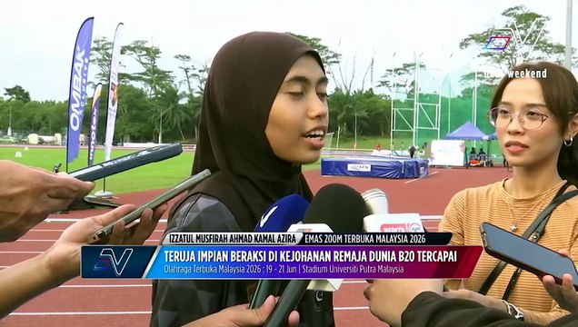 Izzatul Musfirah layak ke Kejohanan Remaja Dunia di Oregon