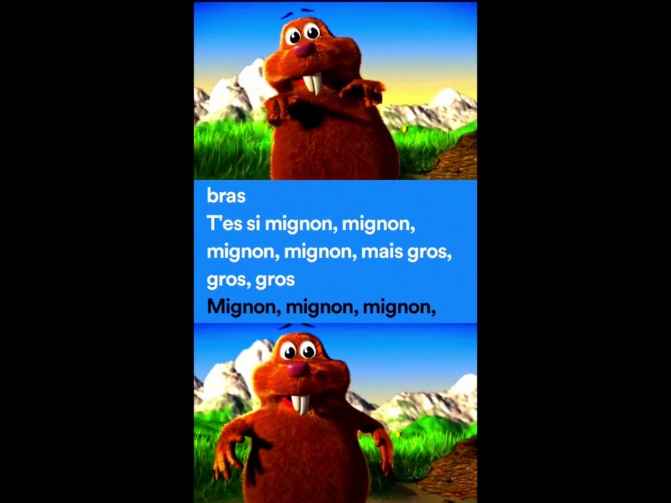 📺T'eees siii miiignon ! RENE LA TAUPE #humour #renelataupe #mignon #karaoke #parole🎬ABONNES-TOI & METS UN COM' STP MERCI📺🙏😉😎💖