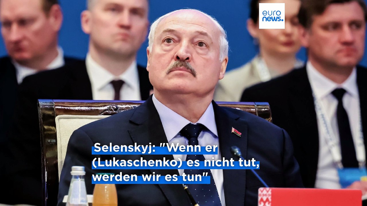 Wegen Drohnenleittechnik: Selenskyj stellt Belarus einwöchiges Ultimatum