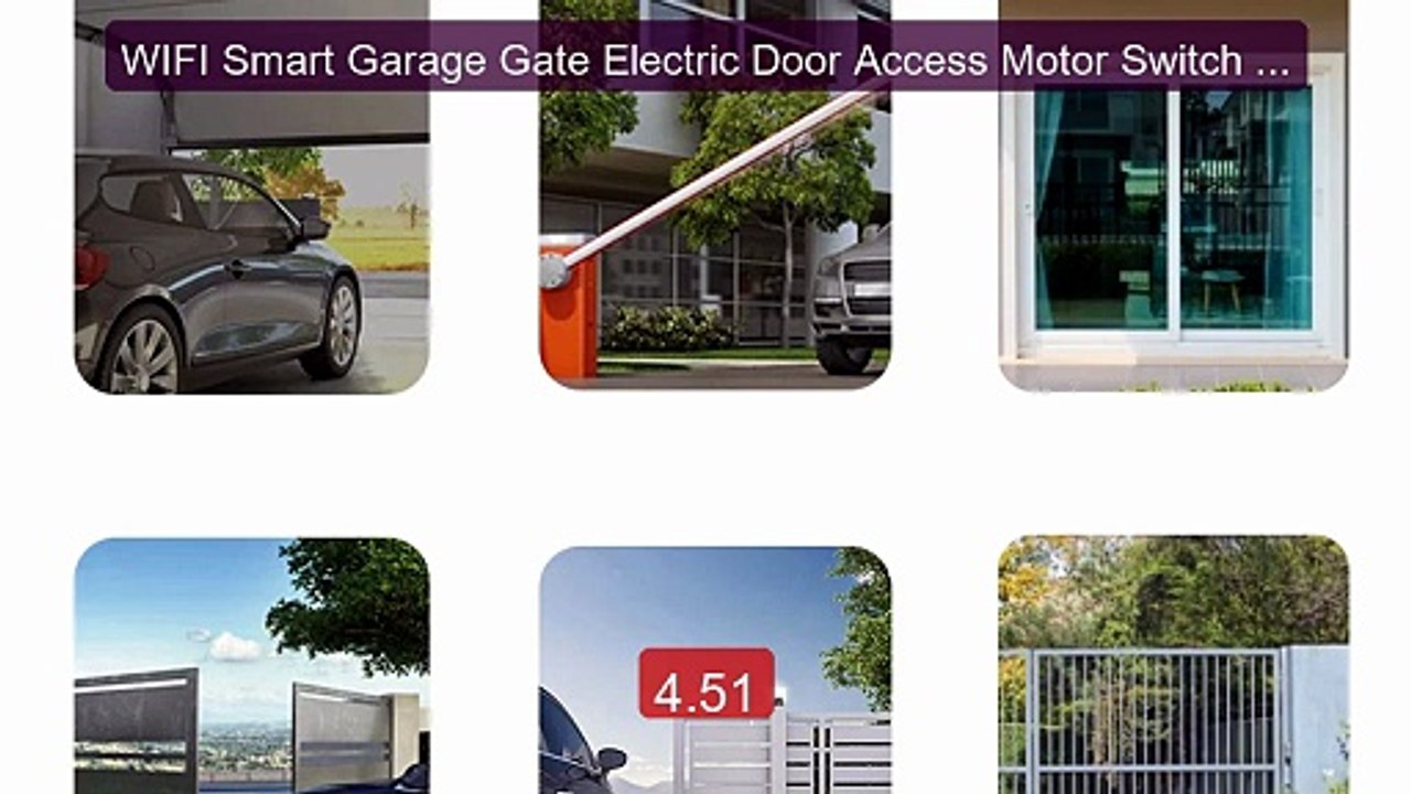 WIFI Smart Garage Gate Electric Door Access Motor Switch DC12V 24V... -- Best Deal 2026 | Shop Now!