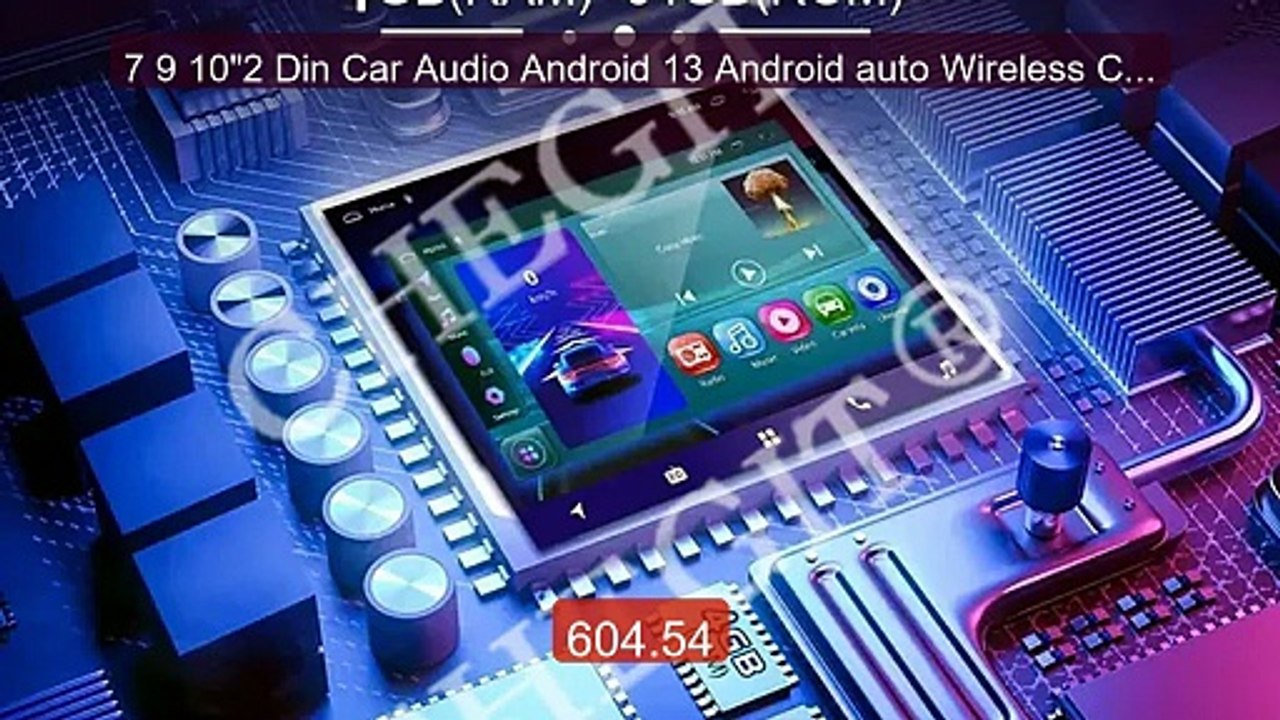 7 9 10"2 Din Car Audio Android 13 Android auto Wireless Carpla... -- Hot Deal 2026 | Limited Offer!