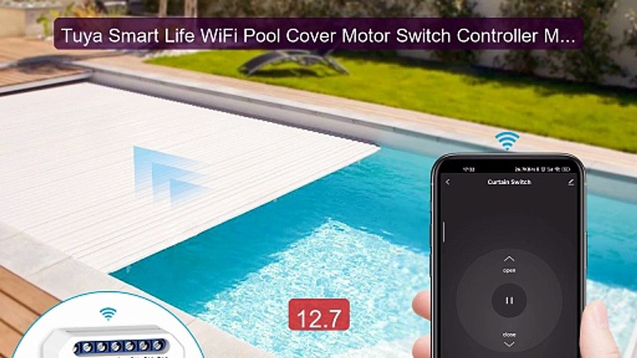 Tuya Smart Life WiFi Pool Cover Motor Switch Controller Module... -- Hot Deal 2026 | Limited Offer!