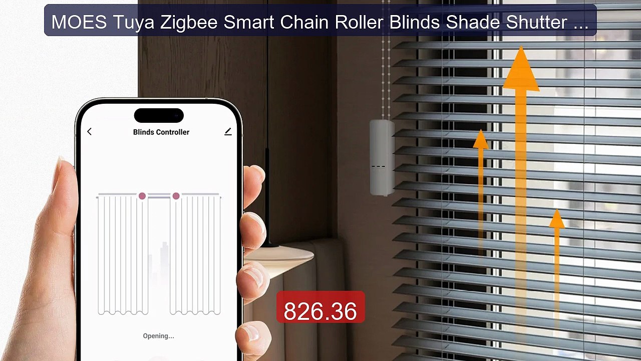 MOES Tuya Zigbee Smart Chain Roller Blinds Shade Shutter Drive Elec... -- Top Rated 2026 | Buy Now!