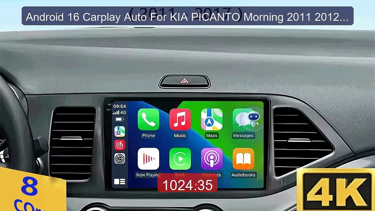 Android 16 Carplay Auto For KIA PICANTO Morning 2011 2012 2013 201... -- Best Deal 2026 | Shop Now!