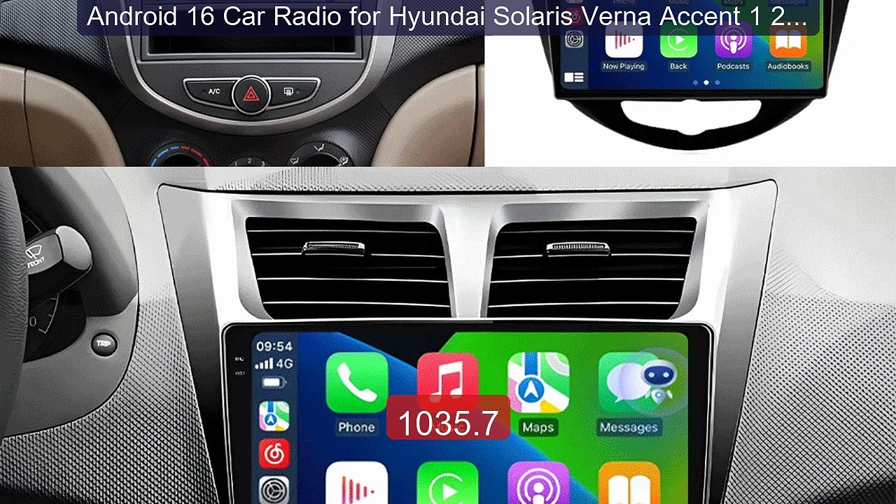 Android 16 Car Radio for Hyundai Solaris Verna Accent 1 2010 - 2016... -- Top Rated 2026 | Buy Now!