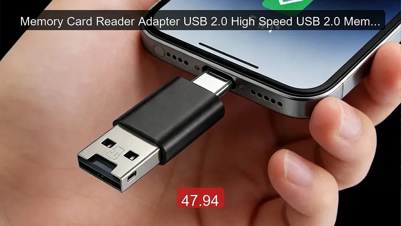 Memory Card Reader Adapter USB 2.0 High Speed USB 2.0 Memory C... -- Hot Deal 2026 | Limited Offer!