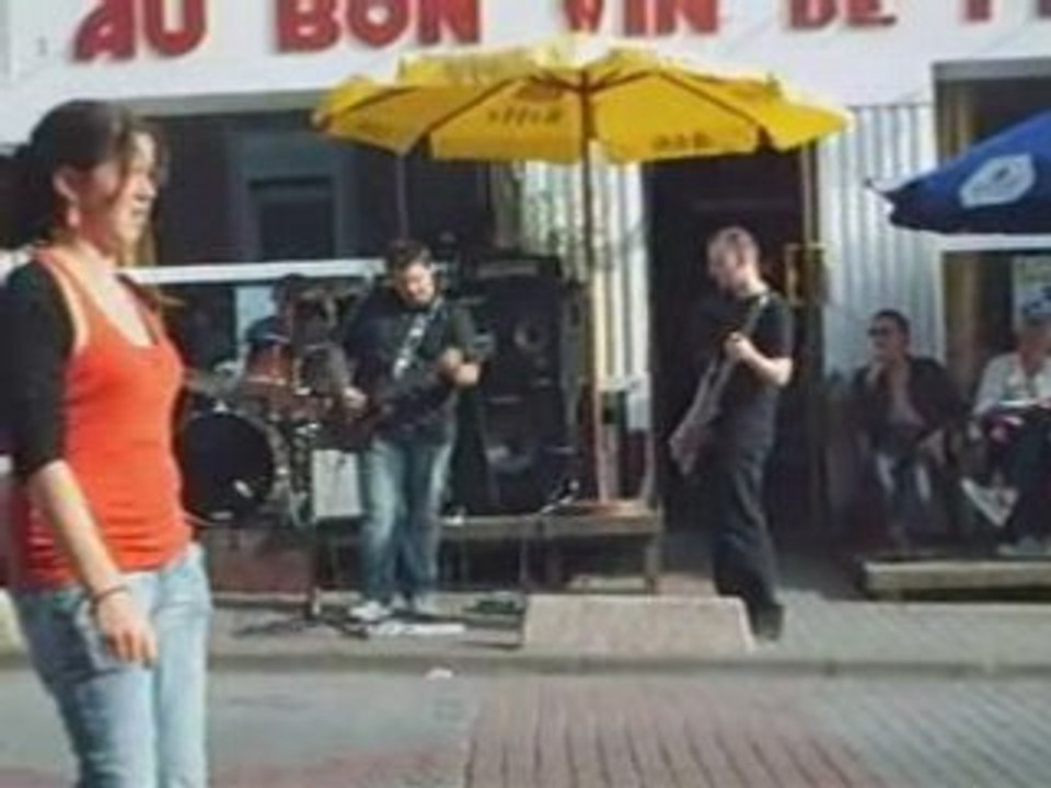 Fete de la musique à Maubeuge ,le groupe : Caïn..