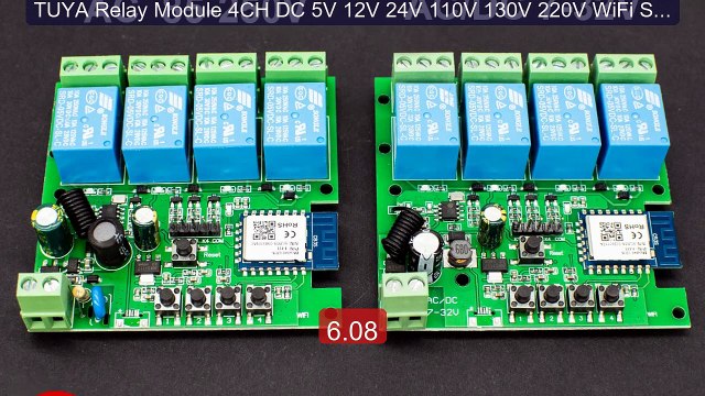 TUYA Relay Module 4CH DC 5V 12V 24V 110V 130V 220V WiFi Self-Lockin... Top Rated 2026 | Buy Now!
