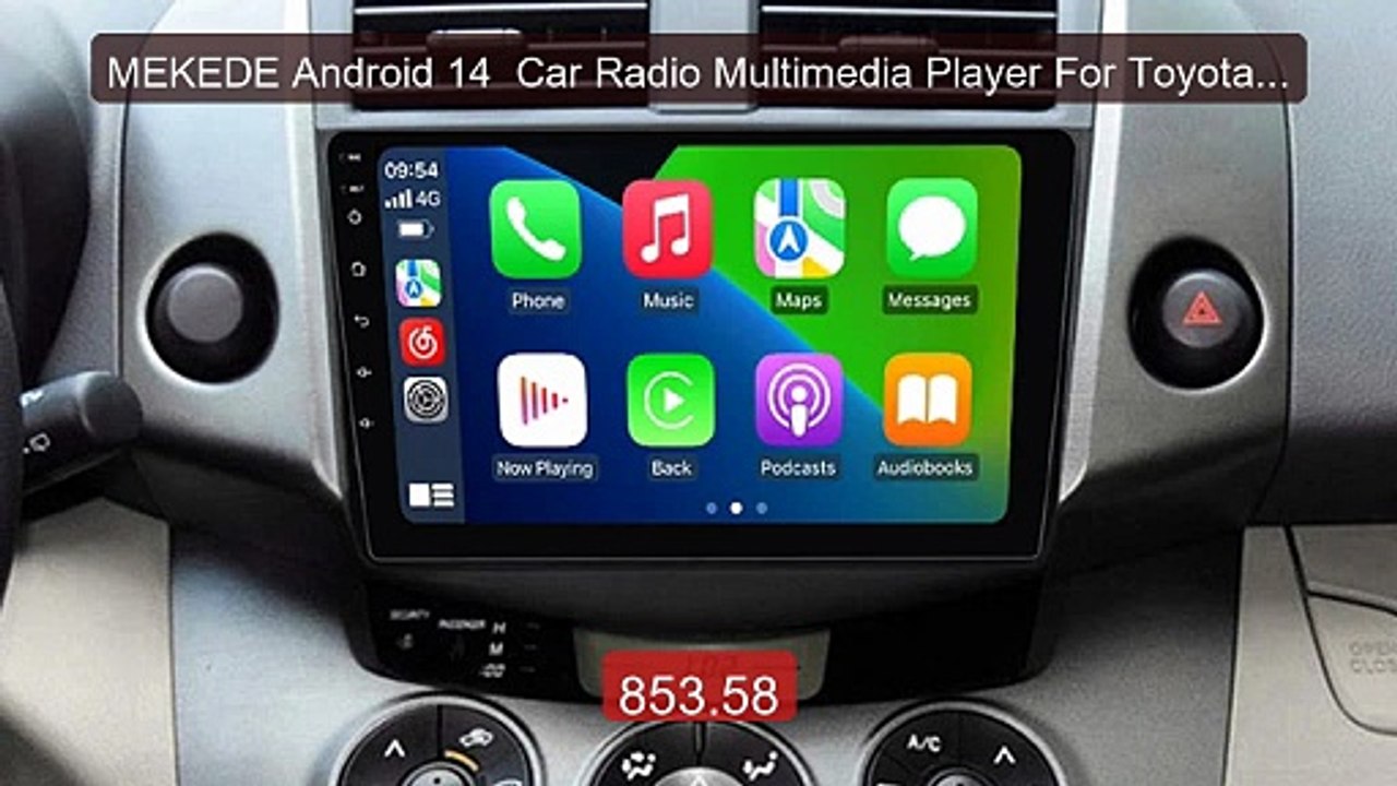 MEKEDE Android 14  Car Radio Multimedia Player For Toyota RAV4... -- Hot Deal 2026 | Limited Offer!