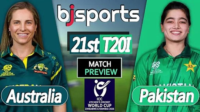 Women's T20 World Cup 2026 | Australia Women vs Pakistan Women 21st T20I Match Preview