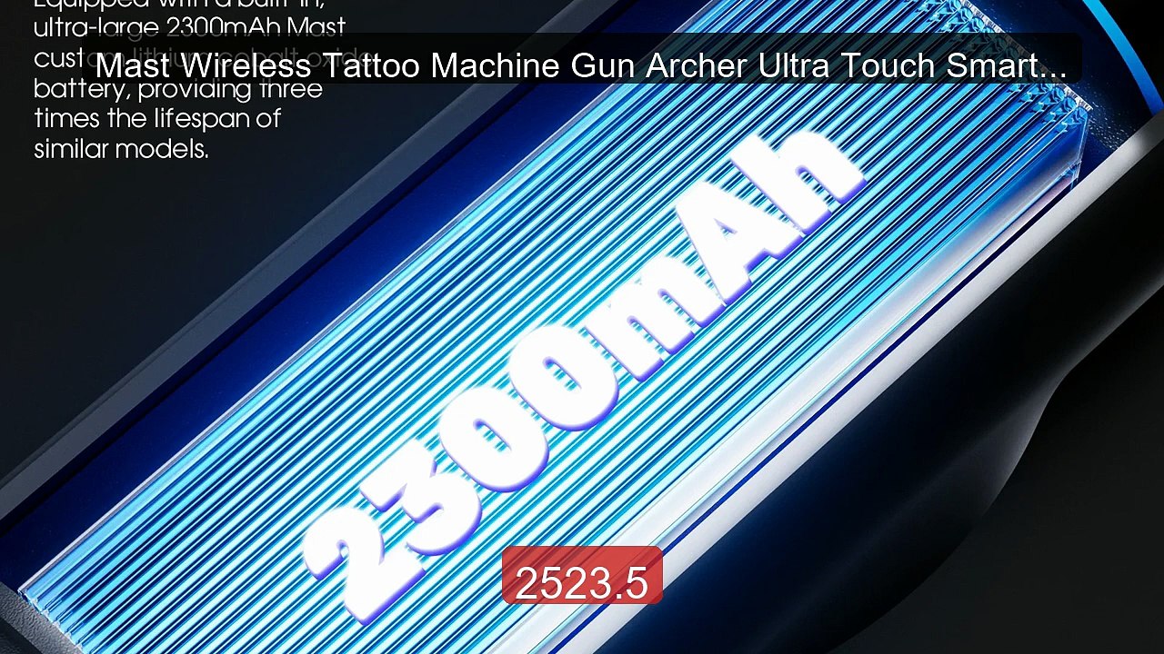 Mast Wireless Tattoo Machine Gun Archer Ultra Touch Smart Control S... -- Top Rated 2026 | Buy Now!