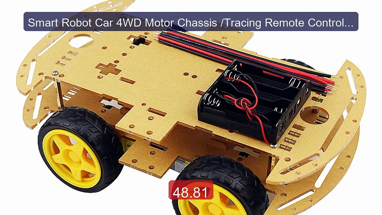 Smart Robot Car 4WD Motor Chassis /Tracing Remote Control Two-wheel... -- Top Rated 2026 | Buy Now!