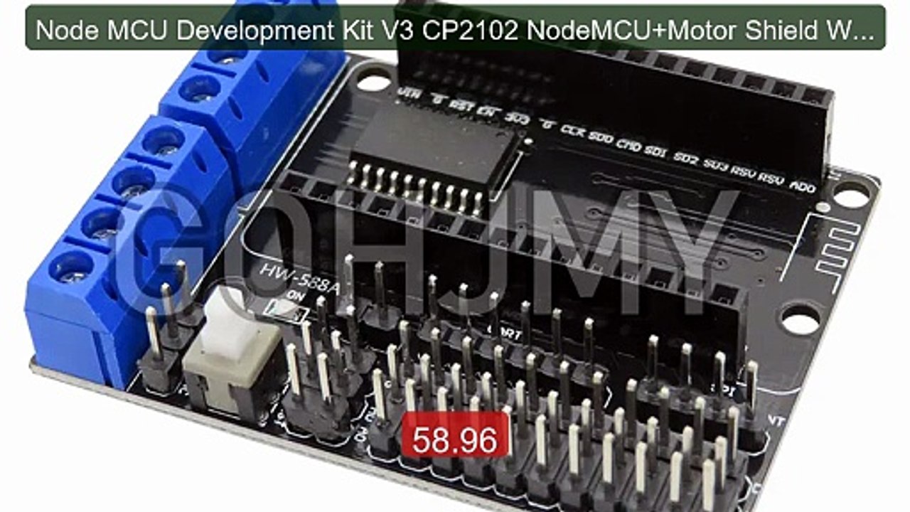 Node MCU Development Kit V3 CP2102 NodeMCU+Motor Shield Wifi E... -- Best Buy 2026 | Great Quality!
