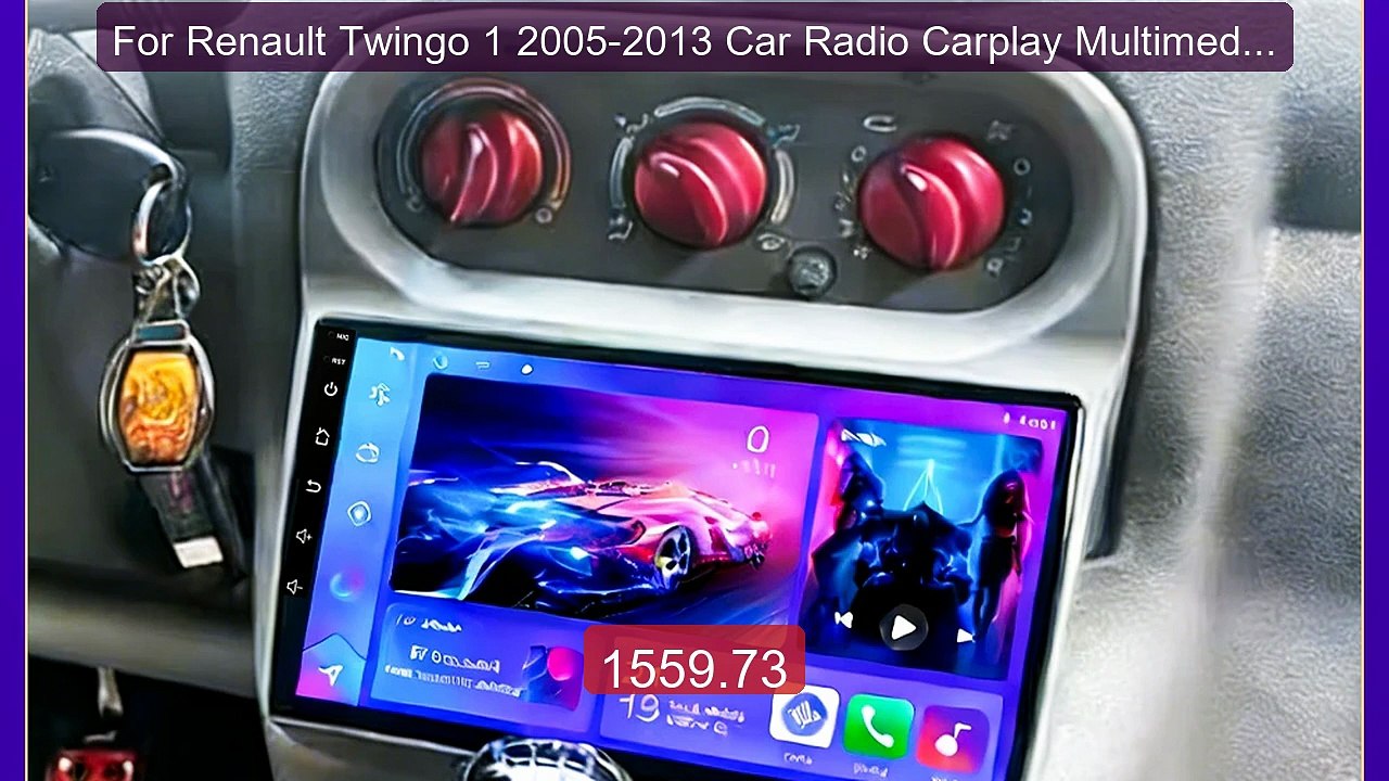 For Renault Twingo 1 2005-2013 Car Radio Carplay Multimedia... -- Top Pick 2026 | Unbeatable Price!