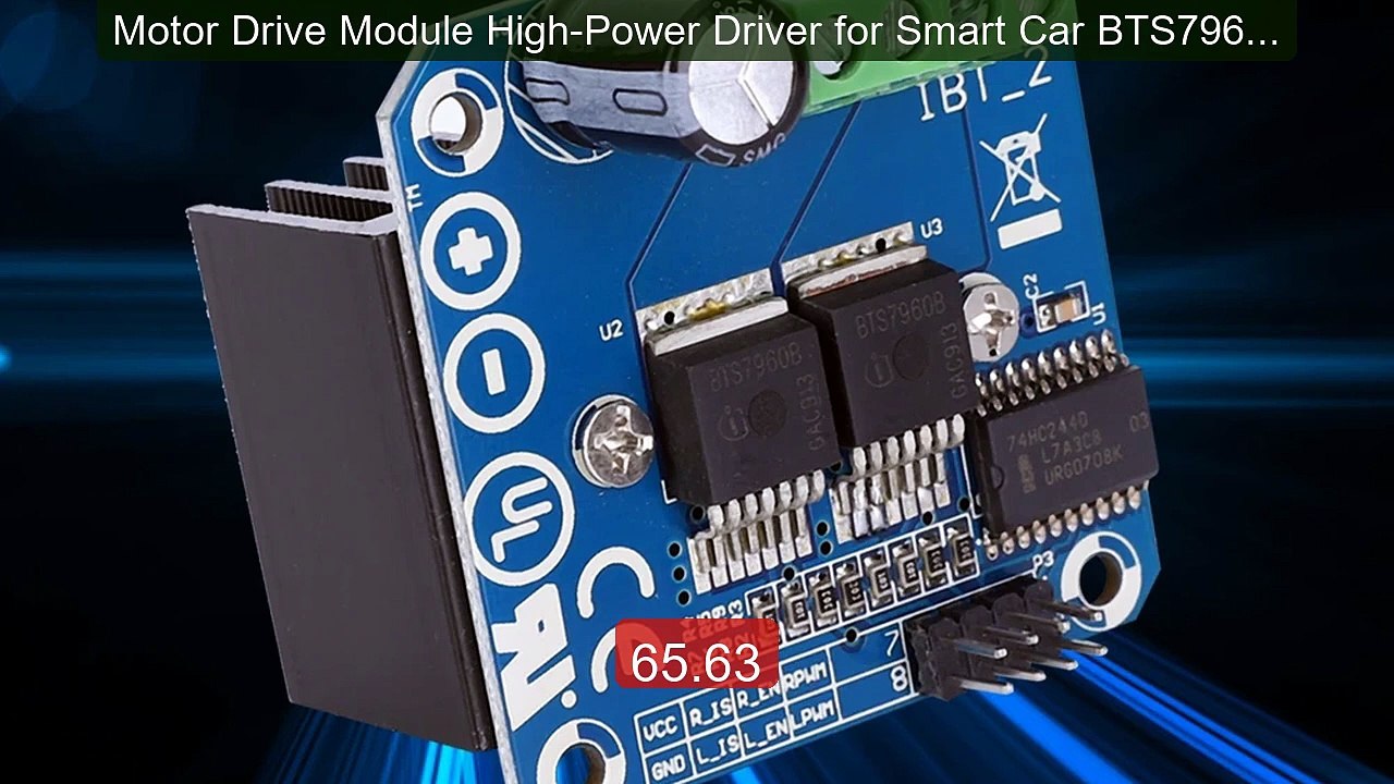 Motor Drive Module High-Power Driver for Smart Car BTS7960 43A... -- Best Buy 2026 | Great Quality!