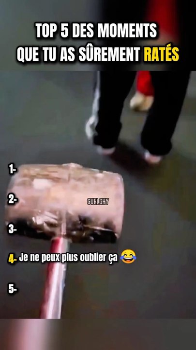 TOP 5 DES MOMENTS QUE TU AS SÛREMENT RATÉS | PARTIE 13