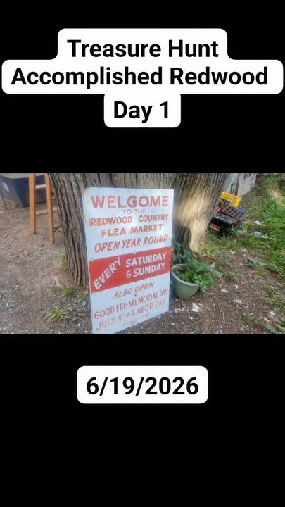 Day 1 Redwood Country Flea Market