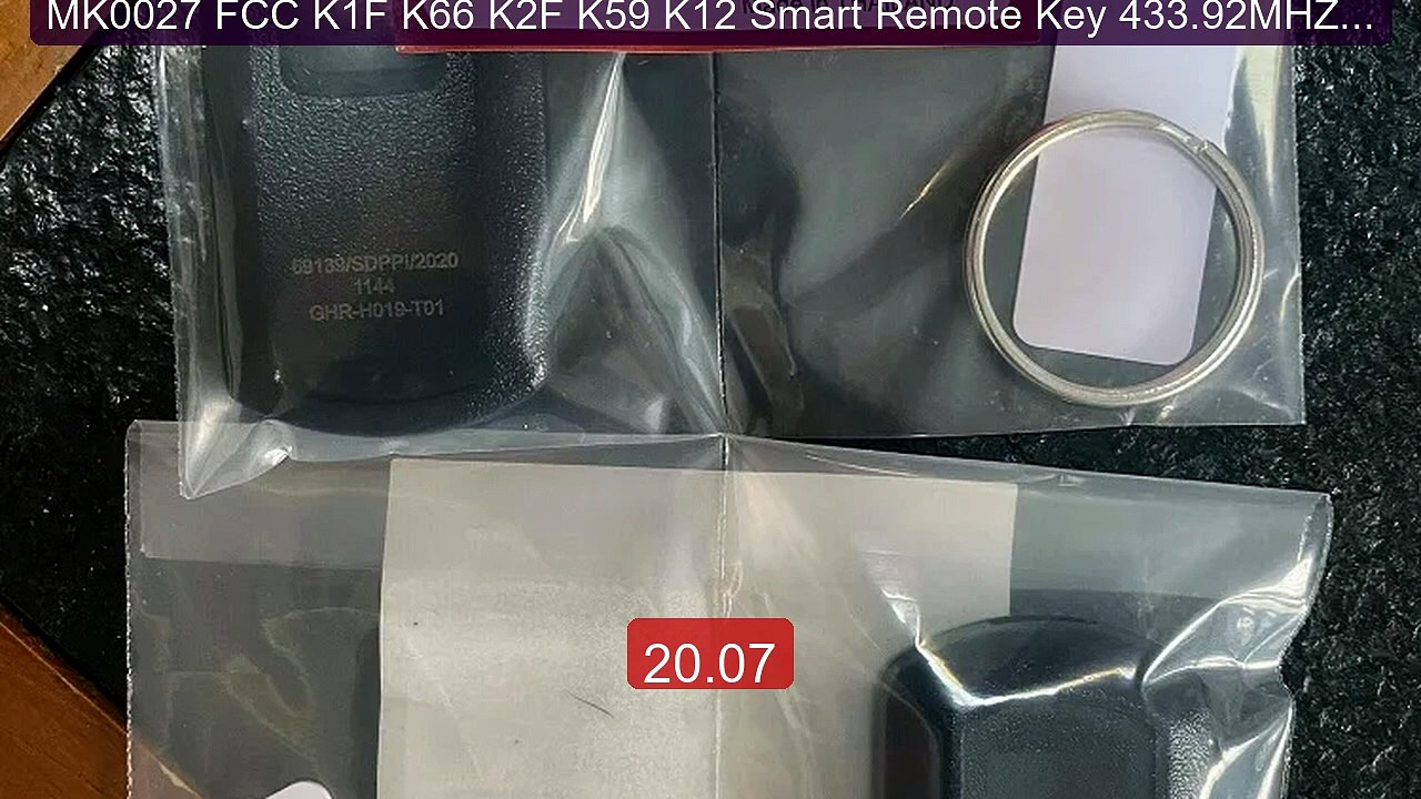 MK0027 FCC K1F K66 K2F K59 K12 Smart Remote Key 433.92MHZ 47 CHIP F... -- Top Rated 2026 | Buy Now!