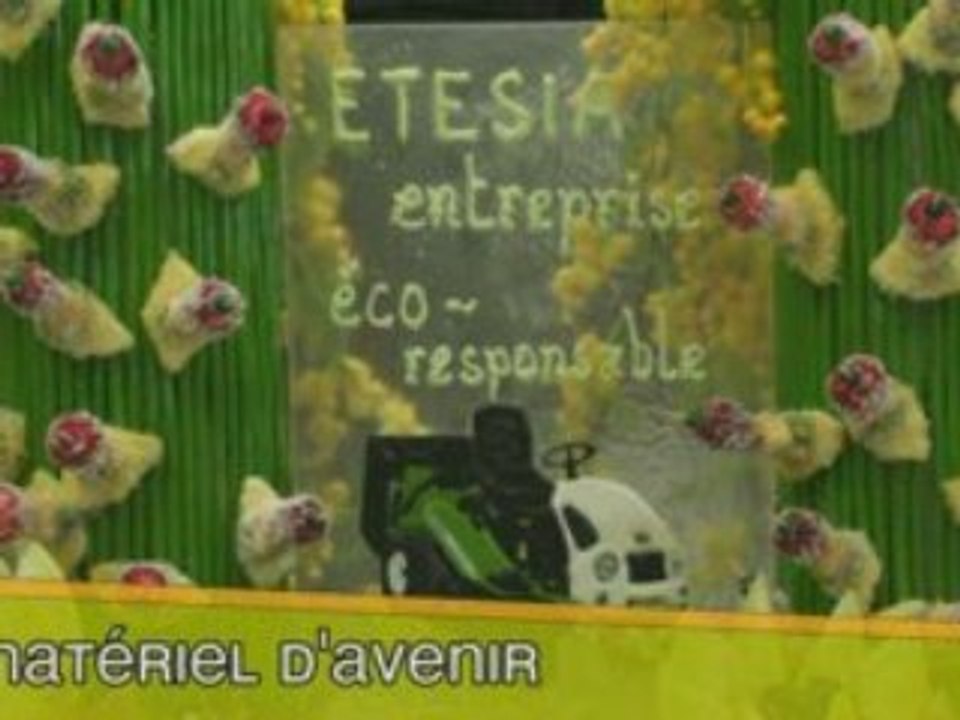 Inauguration chez Etesia 7 avril 2008