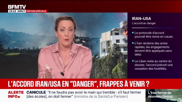 Le protocole d'accord entre l'Iran et les États-Unis pourrait être remis en cause