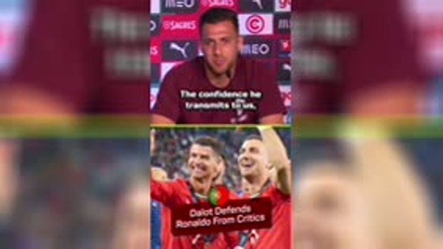 Dalot defends Ronaldo amid criticism