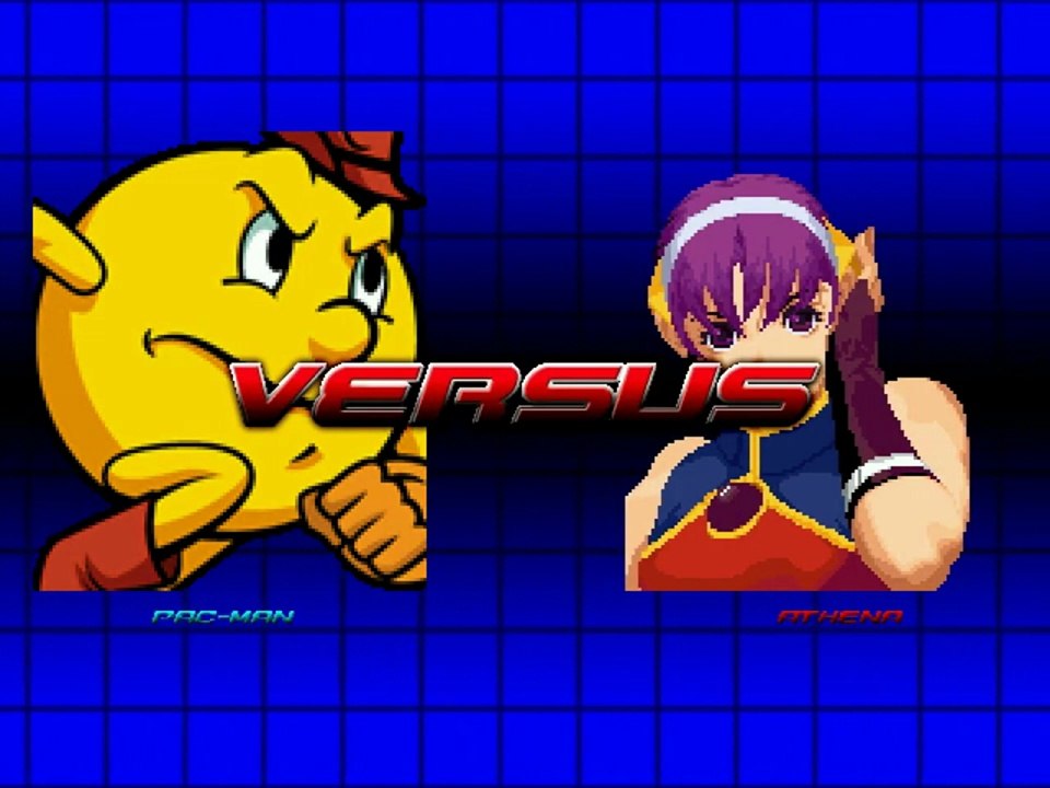 Pac-Man vs. Athena Asamiya