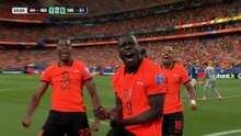 Gol de Brian Brobbey (1-0) en el Países Bajos 5-1 Suecia