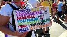 Roma Pride, decine di migliaia di partecipanti alla marcia Lgbtqia+