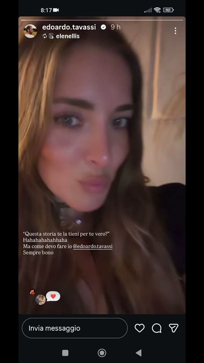 Edoardo tavassi story serata diversa