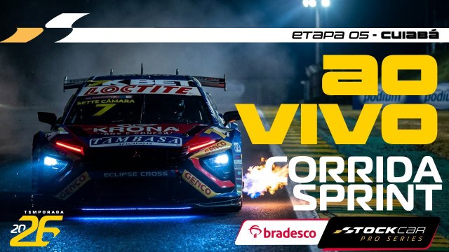 AO VIVO | Stock Car: Assista ao vivo à corrida Sprint da Stock Pro Series em Cuiabá