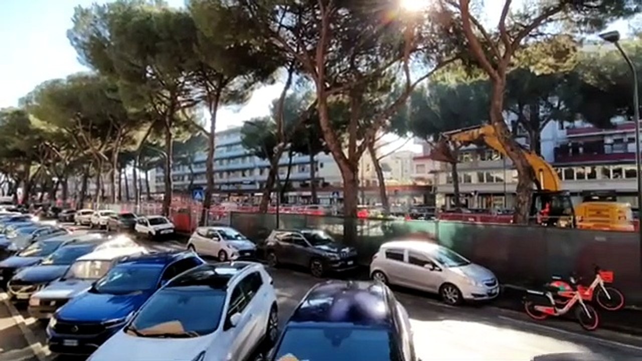 Tramvia, nuova fase dei lavori in viale Europa