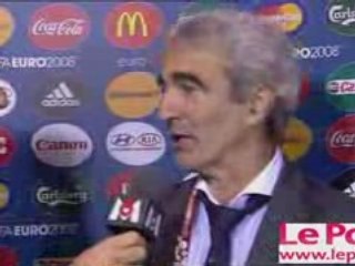 Domenech et Estelle Denis - demande en mariage en direct!