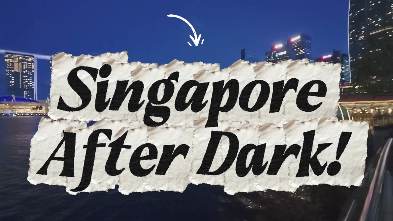 Singapore transform after sunset as Marina Bay skyline dazzles, waterfront reflections, and unforgettable energy.