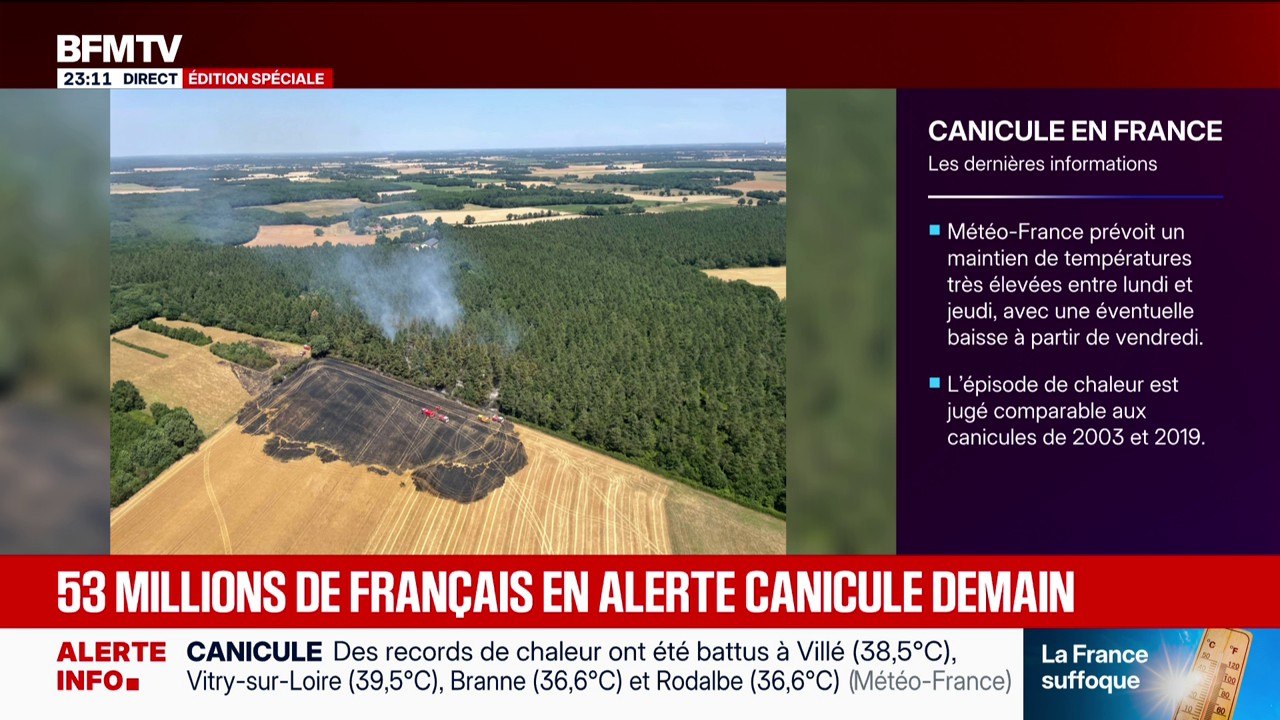 Chaleur, sécheresse, canicule ... Les risques d...