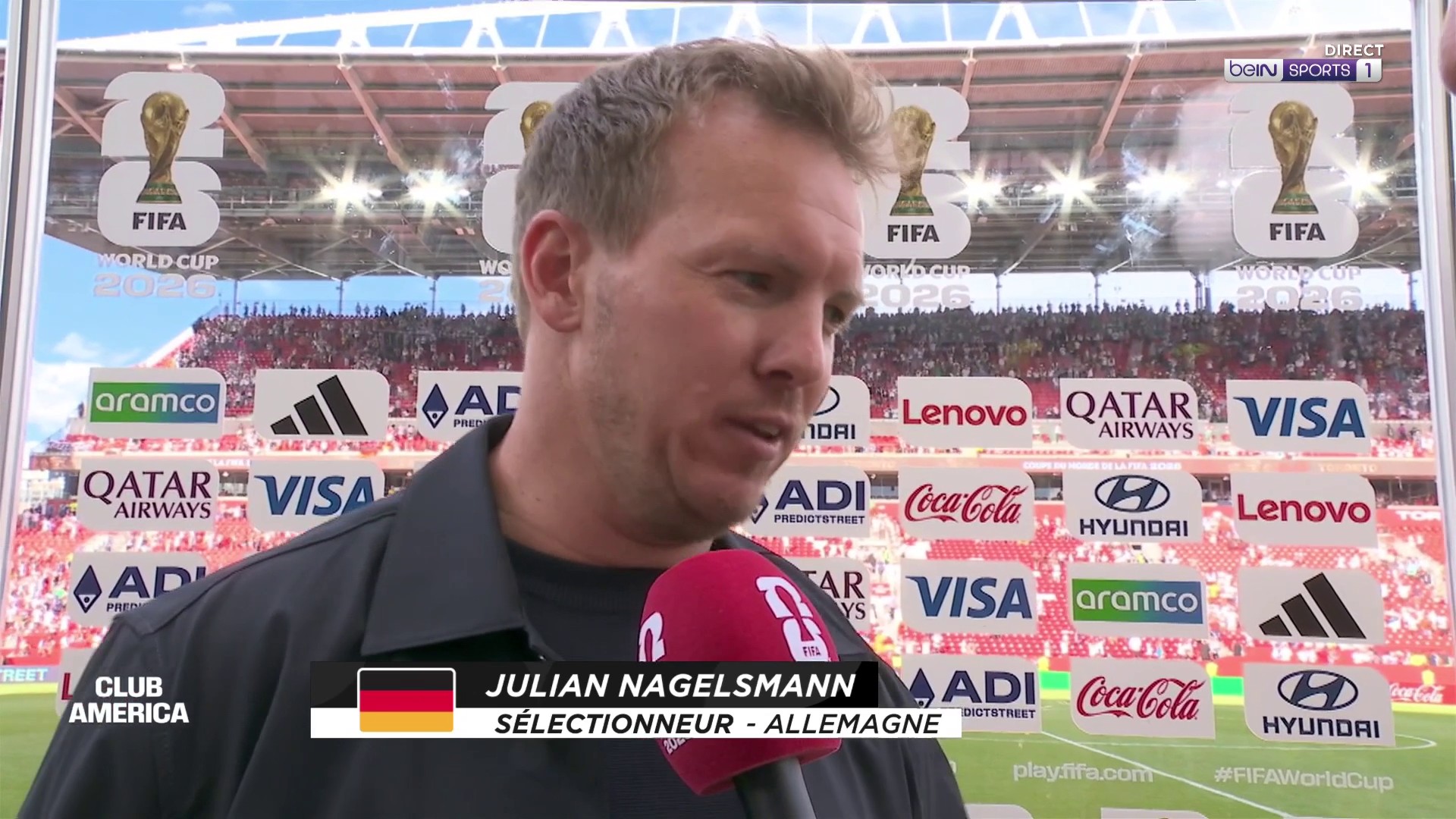 Julian Nagelsmann : "La victoire est méritée même si on a pris trop de temps pour entrer dans ce match..."