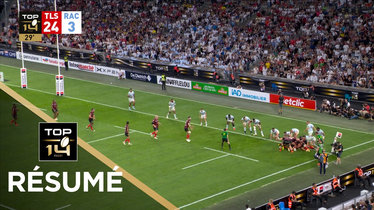 TOP 14 Saison 2025-2026 - Demi-finales - Résumé Stade Toulousain - Racing 92
