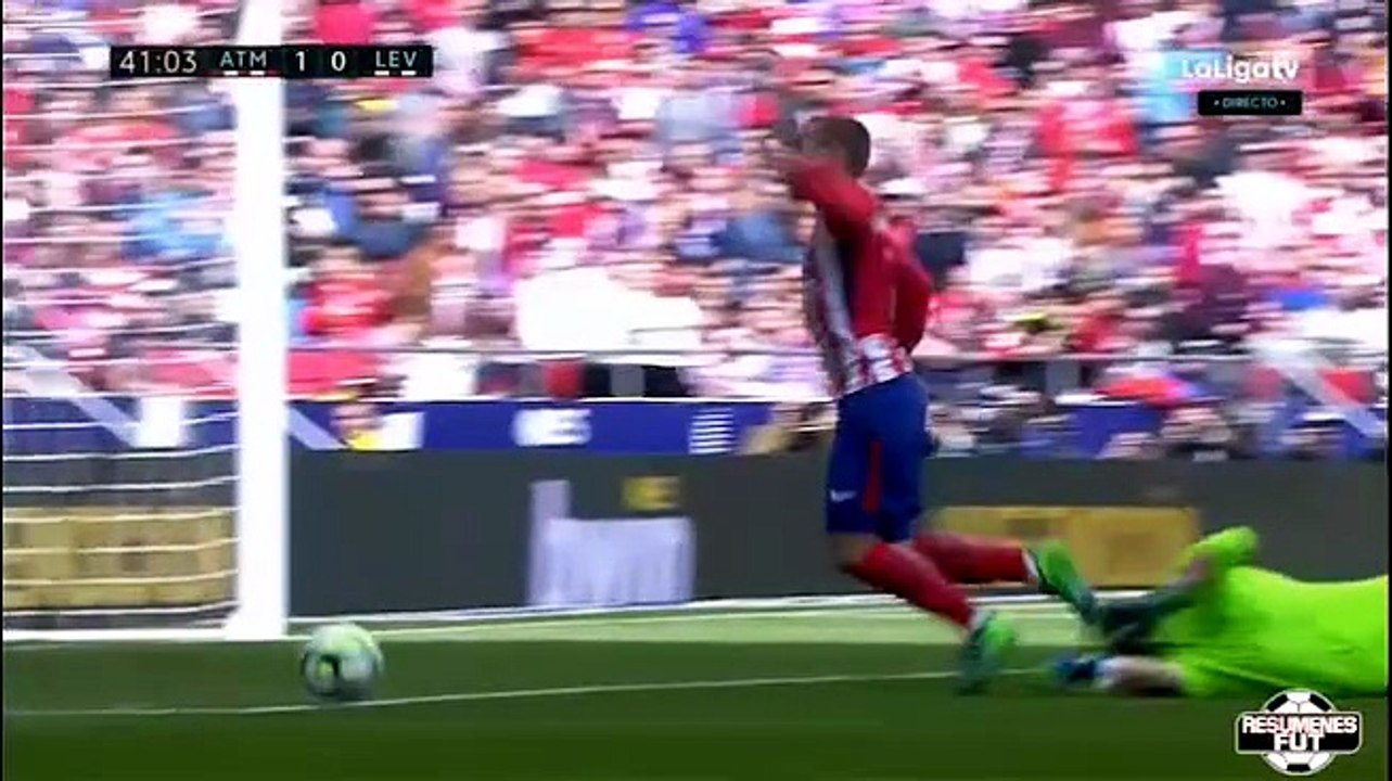Atletico Madrid 3-0 Levante - Goals and Highlights (16/4/2018)