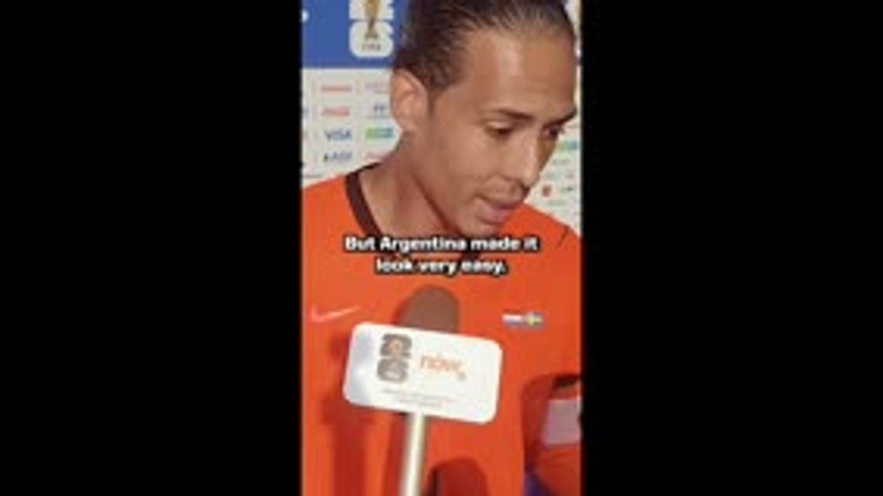 Who's impressing Virgil van Dijk at the World Cup?