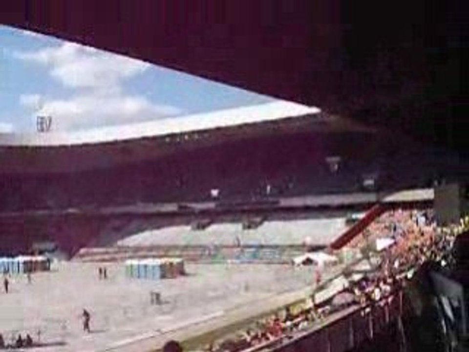 Parc des Princes - Les gradins&la fosse