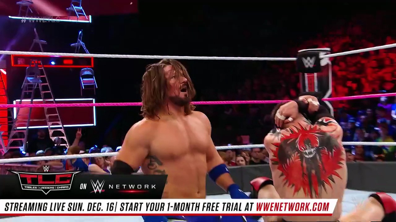 'The Demon' Finn Bálor vs. AJ Styles | TLC : Tables, Ladders & Chairs 2017 - Full Match