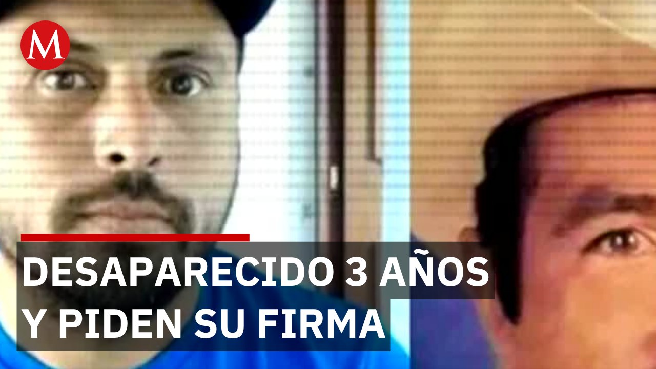 Desaparecido hace 3 años pero la burocracia sigue pidiendo autorización para renovar pasaporte