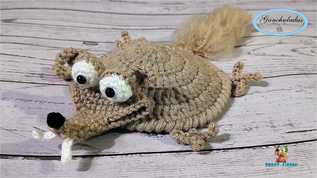 SCRAT - THE SCRATISTS - CROCHET - AMIGURUMI - COASTER v23 - PART 1 - ESP