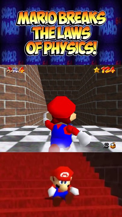 Mario Breaks The Laws Of Physics! (Short)