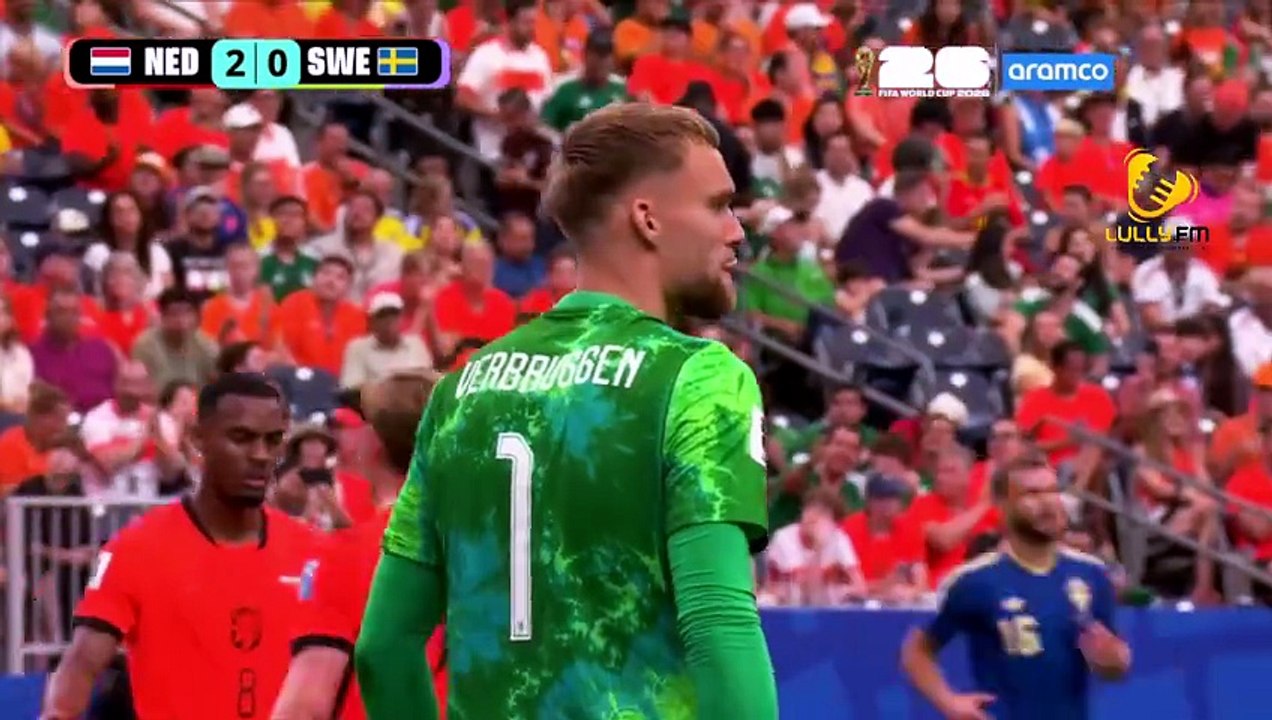 Holanda 5 x 1 Suécia - Copa do Mundo FIFA 2026