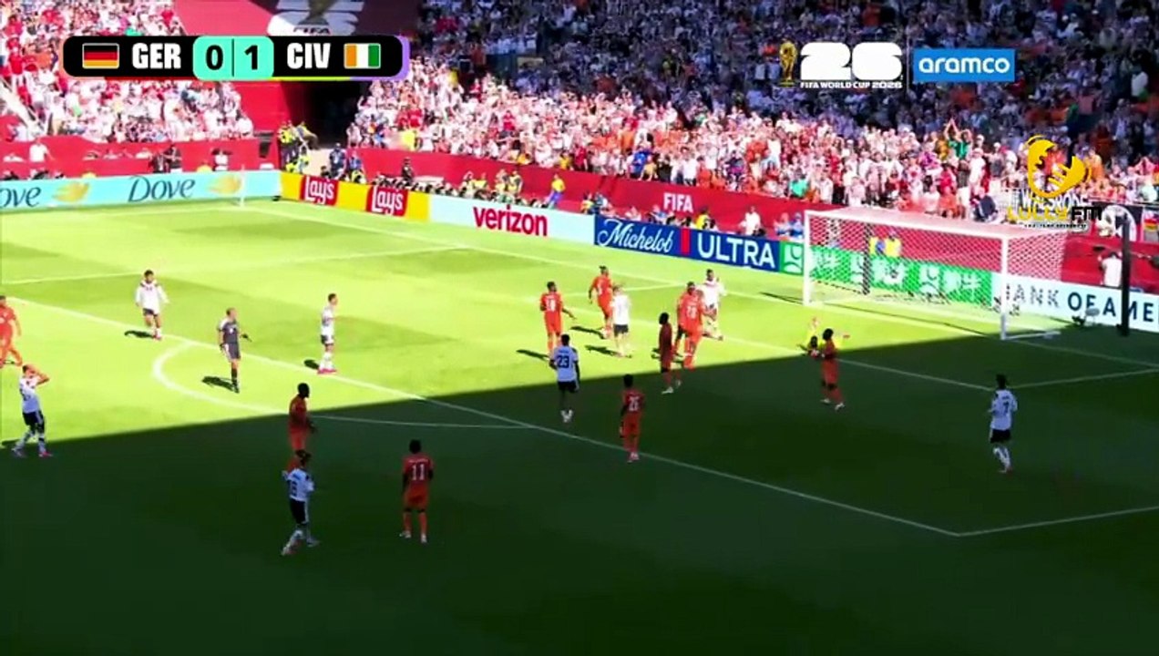 Alemanha 2 x 1 Costa do Marfim - Copa do Mundo FIFA 2026